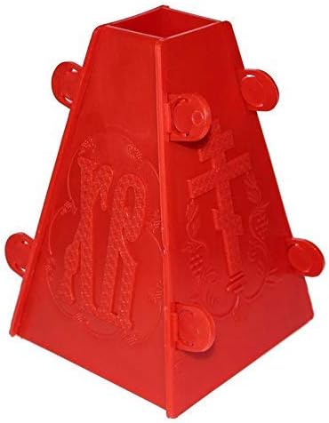 Alexandria Int Red Russian Pascha Paskha Easter Xb Plastic Cheese Mold 1 KG