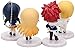 N/D Soma Yukihira Action Figures Food War Takumi Tadokoro Megumi Doll PVC Figure Toy 4 Pieces/Set 5cm