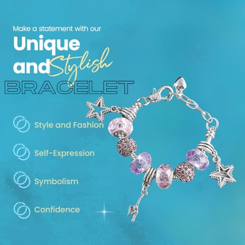 Infinity Collection Gymnastics Charm Bead Bracelet – European Style Snake Chain Jewelry Gift for Gymnasts & Accessories2