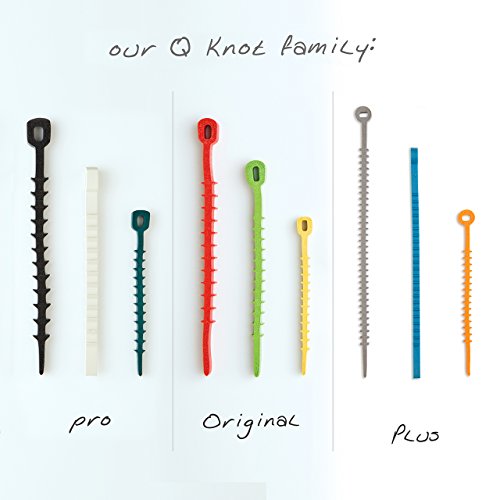 Ut Wire Q Knot Pro Reusable Cable Ties, Assorted, Set Of 50 (2X 25 Packs) #TOP5