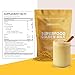 Paleovalley Organic Superfood Golden Milk - Immune, Focus, Cognitive, Longevity - Turmeric, MCT-Rich Coconut Milk, Functional Mushrooms, 30 Servings