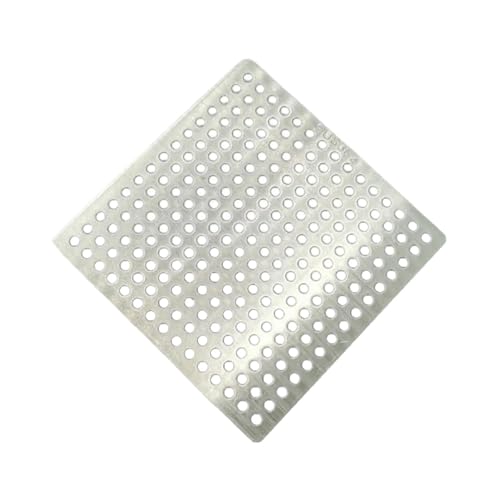 Couvercle carré de filet de vidange en inox pour une douche propre