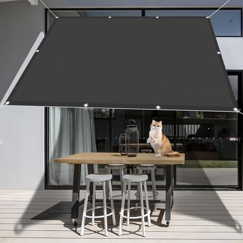 Voile d'ombrage imperméable bloquant la pluie et les UV sur votre balcon - 3