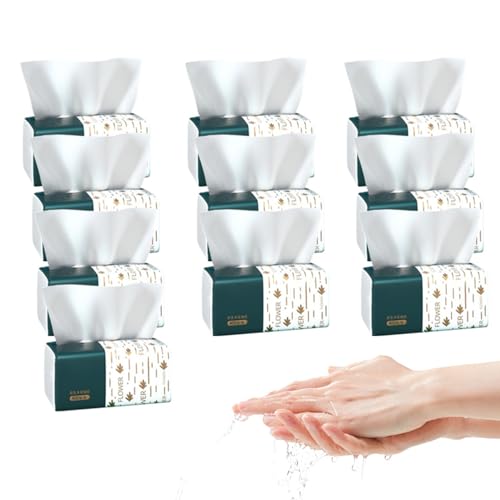 Pañuelos Faciales - Papel Higiénico 4 Capas,Pañuelo Suave Multiusos Para Limpieza De Cara Nariz Baño Cocina Viaje Escolar Y Automóvil
