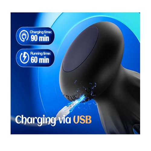 Masturbtore per Uomini Sex Toys masturbtore per Pene, 10 modalità Vibratore per Uomo Masturvatore per Uomo Sexytoysys Sex Toysper Per Uomini - 7