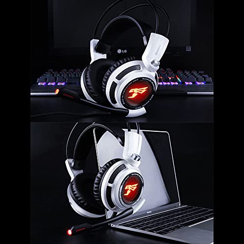 G941 Fone de ouvido para jogos USB 7.1 canais com efeito de som de vibração 4D Unidade de driver de