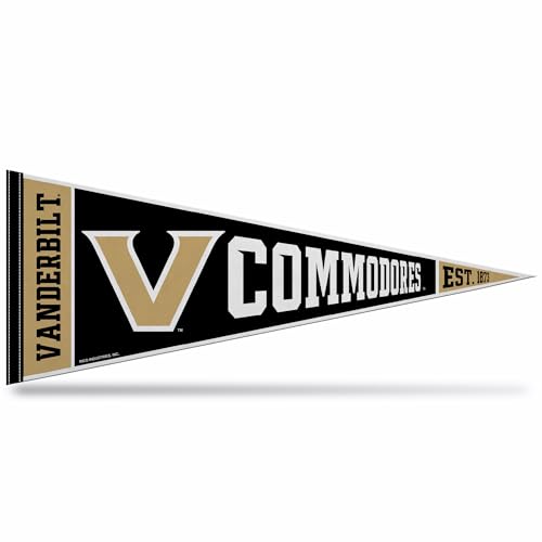 Image of Rico Industries NCAA Exclusive 12 inch x 30 inch Felt Wall Decor Pennant - Great for Home /Bed Room /Man Cave Decor