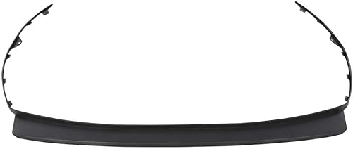 CROSSDESIG - Deflector inferior para parachoques delantero, color negro, compatible con Elantra Sedan 2017 2018