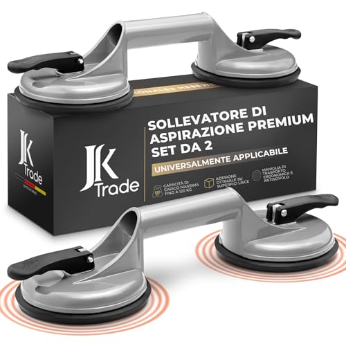 JK Trade Sollevatori a Ventosa 120 kg