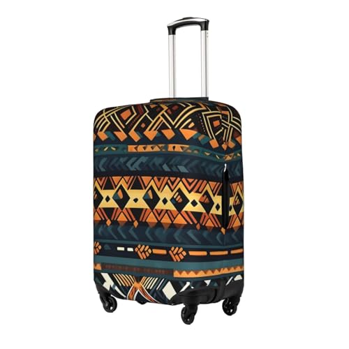 African Tribal Ethnic Texture Luggage Cover, #^Suitcase Protector, Trolley Case Cover For Small Luggage, Suitcase Protector.2
