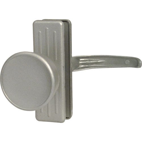 Prime-Line K 5077 Tulip Knob Latch, 3 In. Mounting Holes, Aluminum (Single Pack) #TOP25