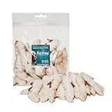 PawGang - Rabbit Feet with Fur 500g - 100% Natural Treats for Dogs Puppies Young Adult Old Small Large - Tasty Air Dried Chews - Healthy Hypoallergenic - Low Fat Grain Free - Barf Raw