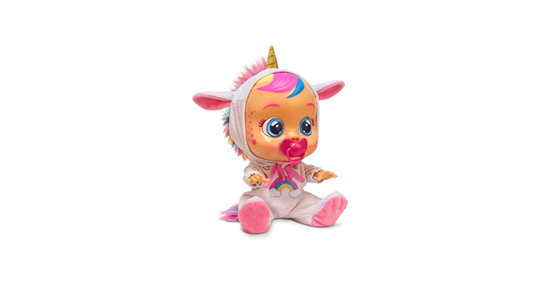 Amazon.com: Cry Babies Dreamy the Unicorn 12” Baby Doll