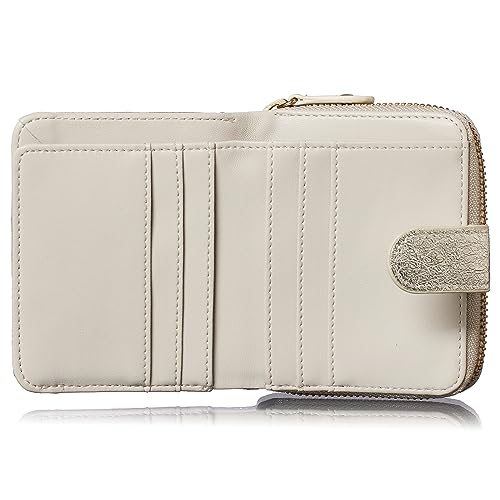 Align mini type Bi-Fold Wallet wallet Leather made by NEW LIFE in Italy Cowhide ART.Chic Women's Elegant, easy-to-use and beautiful In gift box (Gold)2
