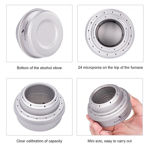 Réchaud à alcool ultra léger multi-combustibles Boundless Voyage - 3
