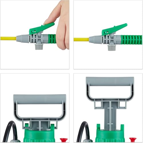 Vencier 5L Garden Pressure Sprayer – Multi-Purpose Pump Action Spray Bottle for Weed Killer, Fertilizer, Pesticides & Water – Adjustable Nozzle, Safety Valve & Shoulder Strap – Ideal for Lawn, Plants 5 Vencier 5L Garden Pressure Sprayer – Multi-Purpose Pump Action Spray Bottle for Weed Killer, Fertilizer, Pesticides & Water – Adjustable Nozzle, Safety Valve & Shoulder Strap – Ideal for Lawn, Plants - Image 5