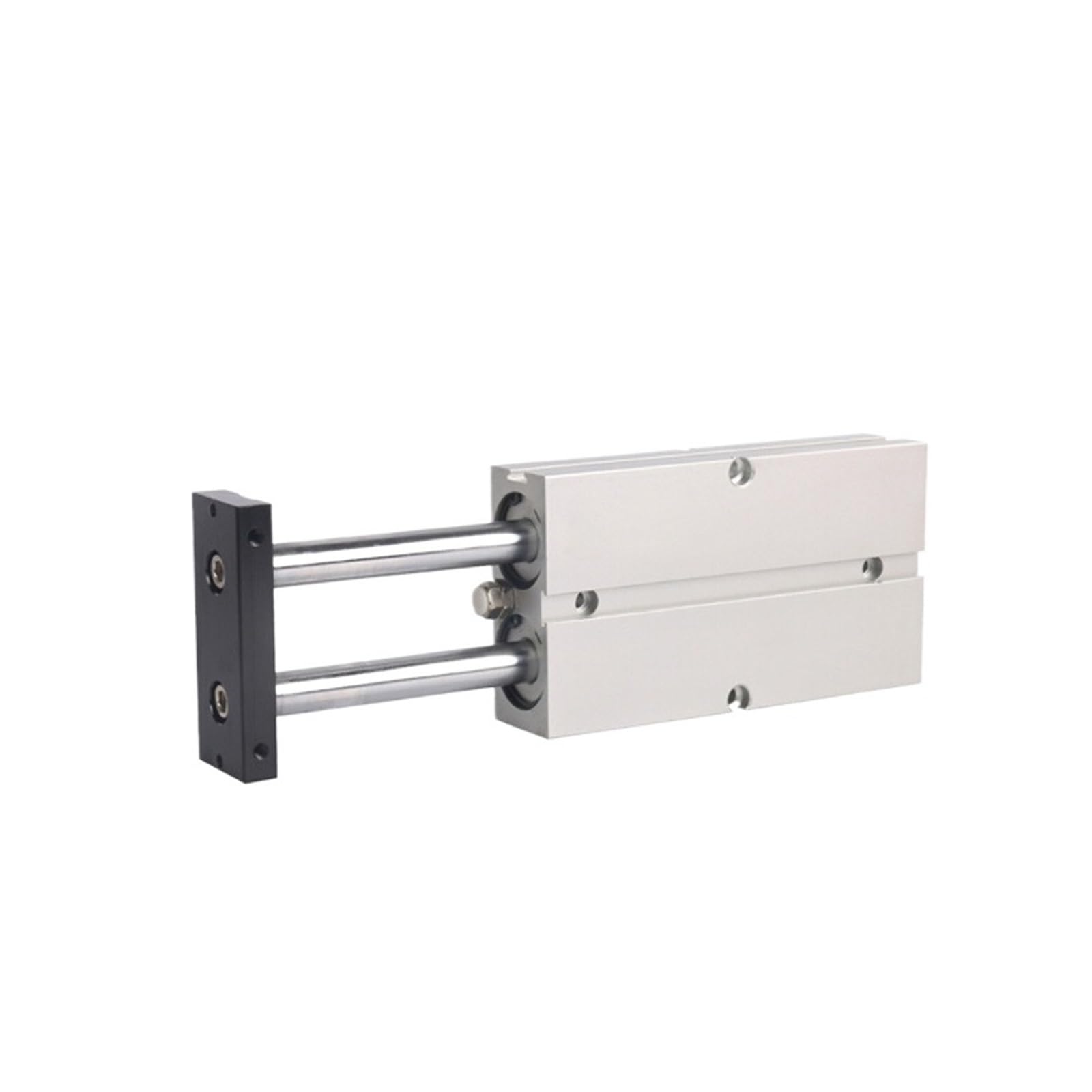 Cylindre pneumatique de Type TN double tige alésage 32mm et course 100mm en alliage d'aluminium