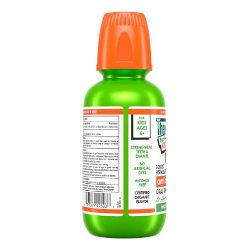 Therabreath 697029 Kids Mouthwash With Fluoride, Organic Strawberry Splash, Anticavity, 10 Fl Oz & Therabreath Kids Mouthwash thumb #8