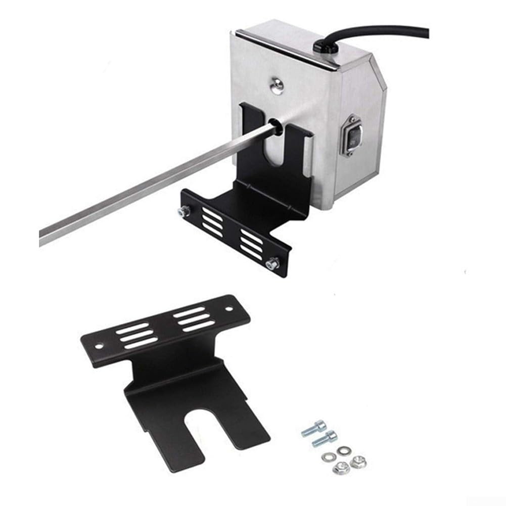 Robustes Drehspieß Halterungs-Set Aus Eisen | Universal Für Outdoor-Grills