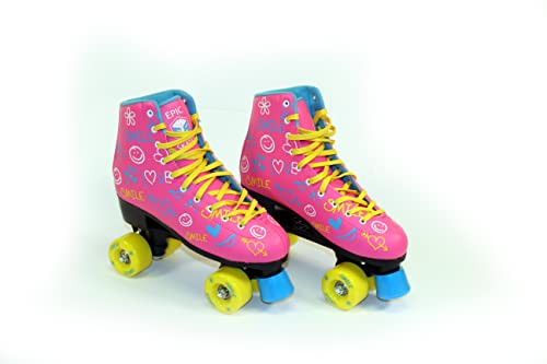 Epic Skates Blush Quad Roller Skates, Pink, Ladies Size 5 #TOP4