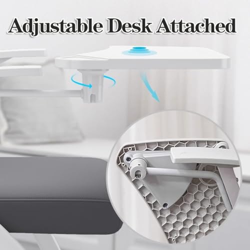 Chaise d'étudiant avec bureau attaché pliable contre le manque d'espace