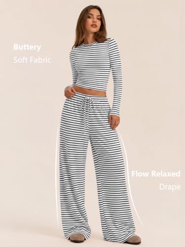 Image of Trendy Queen Women's 2 Piece 2026 Fall Fashion Lounge Set with Pockets