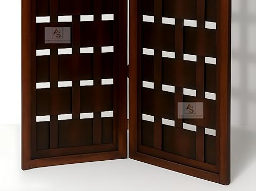 Image of Partition for Living Room,Divider,Partition Wall Divider Screen Separator, Wall Panel Divider for Hall | Bedroom |Office | Puja Room | Restaurant Net Look (6 Feet -2 Panels)