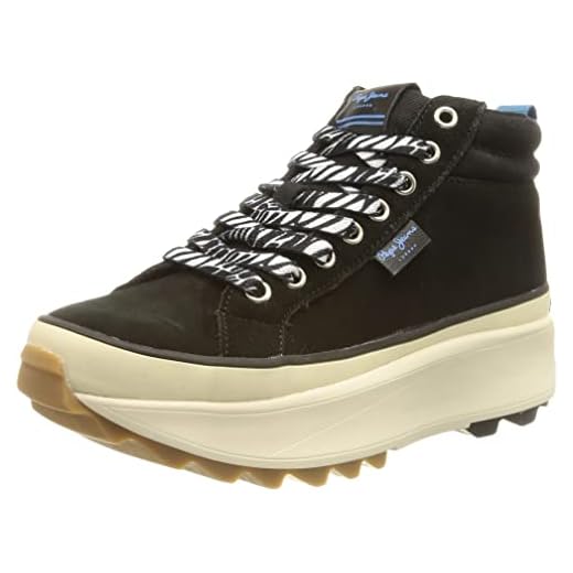 Pepe Jeans Woking Urban, Zapatillas Mujer, 999 Negro, 36 EU