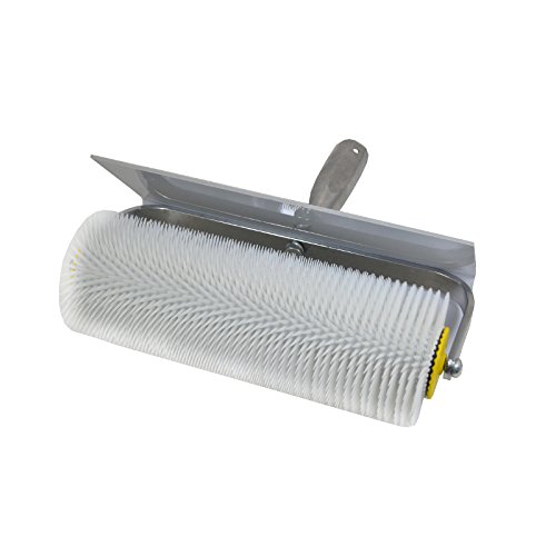Stachelwalze - Igelwalze - Entlüfterrolle - mit Spritzschutz b= 250mm, l (Stachel) = 21mm - Entlüftungsroller, Entlüftungswalze, Betonentlüfterrolle in Profi-Qualität Stachelwalze - Igelwalze - Entlüfterrolle - mit Spritzschutz b= 250mm, l (Stachel) = 21mm - Entlüftungsroller, Entlüftungswalze, Betonentlüfterrolle in Profi-Qualität