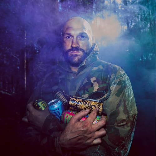 Furocity Sugar Free Energy Drink, Mango Mayhem, 157mg Caffeine, Low Calorie, Zero Sugar, High in Vitamins C, B6, B12, Taurine, Vegan, 12 x 500ml Cans