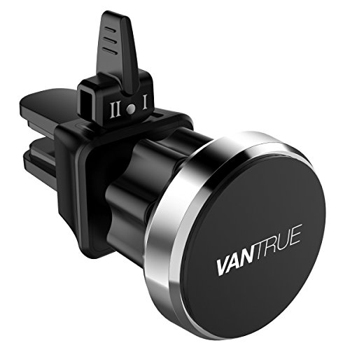Vantrue Air Vent Magnetic Car Mount Cell Phone Holder for iPhone 7 Plus/7/6S Plus/6 Plus/6S/6/5S/SE/5, Galaxy S7 Edge/S7/S6/S6 Edge, Google Pixel/Pixel XL/Nexus 6/6P/5X/5 &other smartphones
