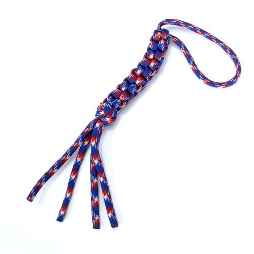 White Blue Red Camo Paracord Square Weave Lanyard | Sporting Goods | Other Sporting Goods | Other Sporting Goods | Other Sporting Goods | 1 x Lanyard-image-4