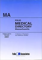 2001 Folio Medical Directory Massachusetts 0934684618 Book Cover