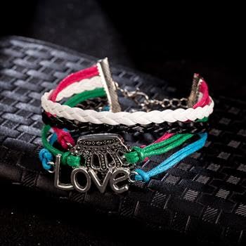 Boho Leather Wrap Bracelet