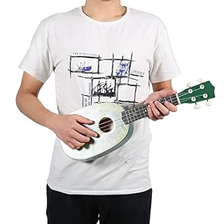 Ukulélé, Ukulélé solide à grain de bois fin avec sac pour débutants(kiwi) - Les Beatles, Paul McCartney, John Lennon, RIngo Starr, George Harrison Ukulélé, Ukulélé solide à grain de bois fin avec sac pour débutants(kiwi) – Image 6