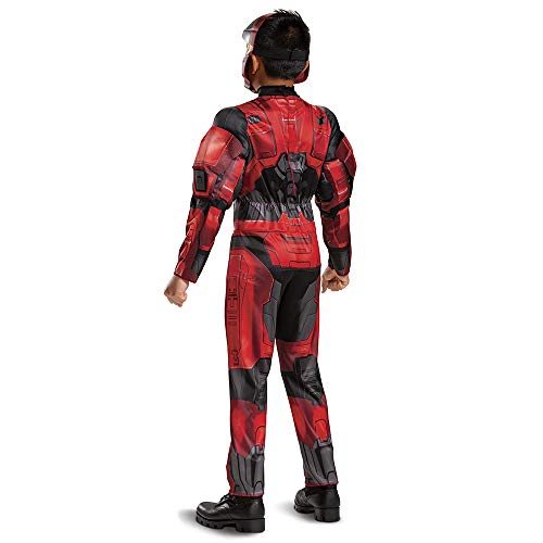 Disfraz Halo Infinite Spartan Rojo Talla Niños 4-6 miniatura 2