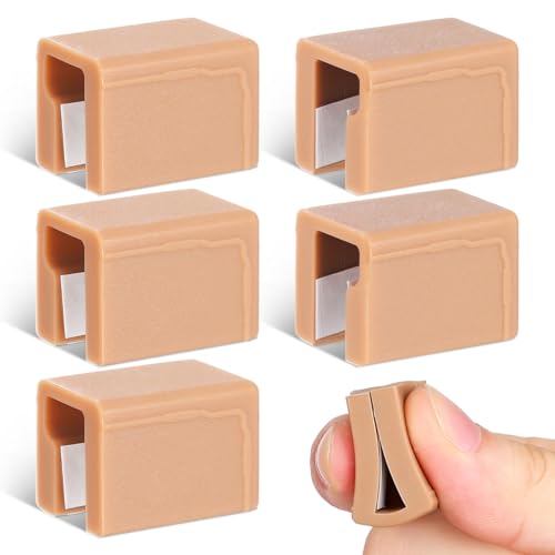 Image of 6 Pcs Corner Protector Proofing Pulls Soft Silicone Drawer Handle Guards with Strong Adhesive L-Shaped Furniture Corner Protectors for Cabinets Wardrobes