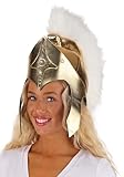 Women's Athena Helmet | Greek Goddess Warrior Costume Accessory for Halloween, Cosplay, Stage, and Dress-Up Standard Multicolor