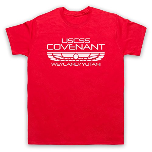 T-shirt Alien Covenant USCSS vêtement casual pour soirée cinéma