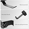 GEEKRIA for Creators Headphone Headset Holder Hanger Clip for Microphone Musical Stand, Universal Accessory, Can Hold Headphone, Tambourines, Cords (Black) #3