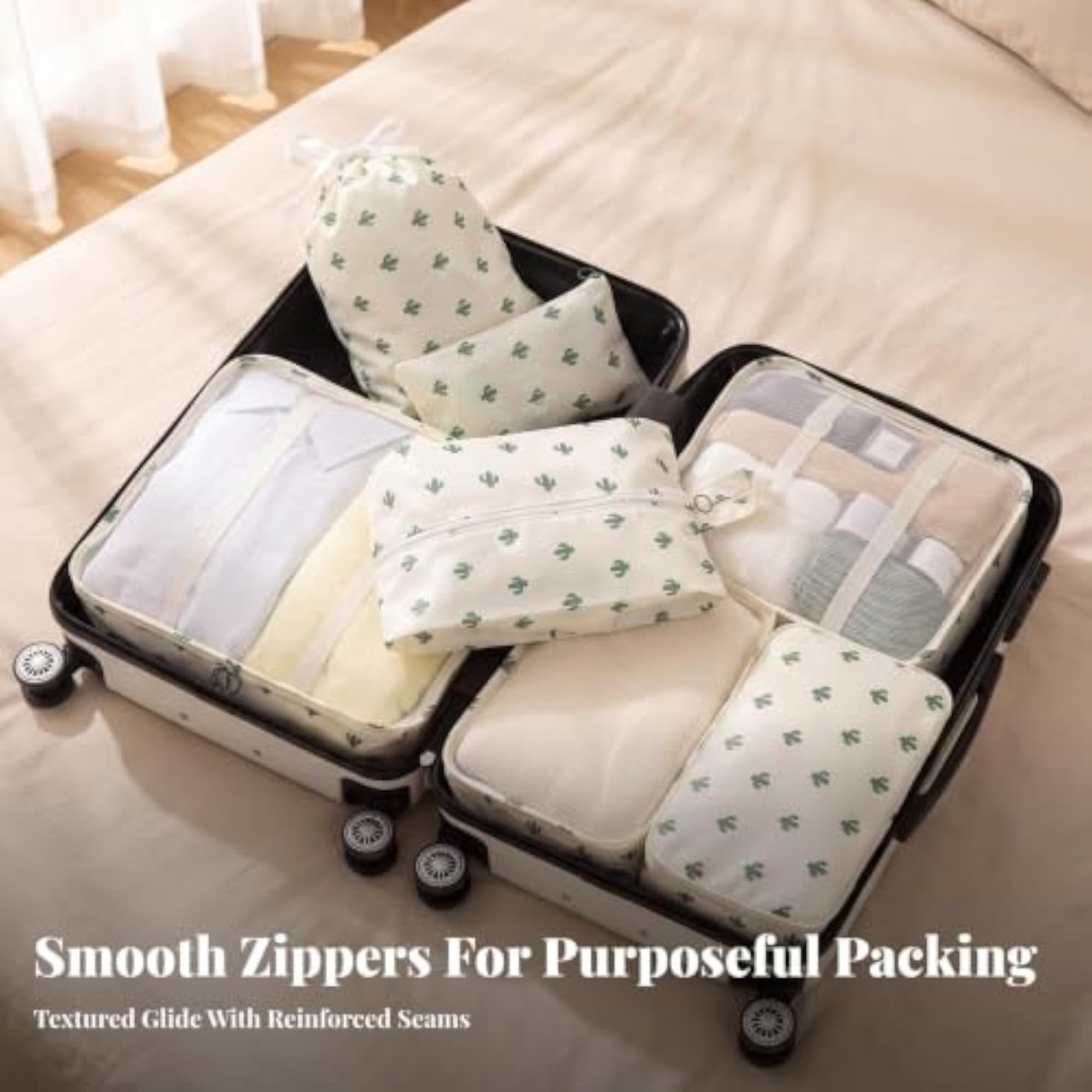 7-Piece Space-Saving Packing Cube Set