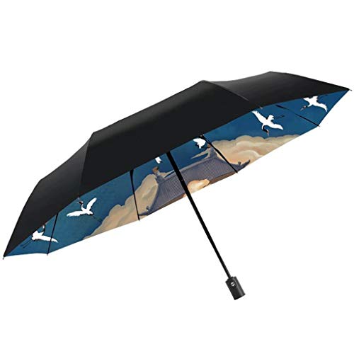 Parapluie rétro d'exception au design traditionnel et finitions soignées