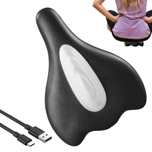 Entrenador de suelo pélvico - Mecanismo de agitación silencioso, resistencia muscular ajustable, agarre ergonómico para las piernas, alimentación recargable por USB, 15,5 x 21 cm, interior, hogar