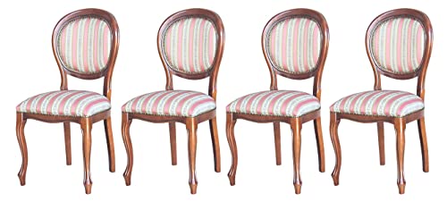 Artigiani Veneti Riuniti Made in Italy Stuhlset Bestest aus 4 Stühle Cover