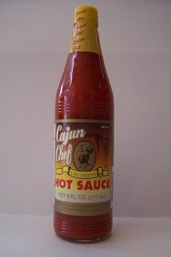 Cajun Chef Sauce, Hot, 6-Ounce (Pack of 8)