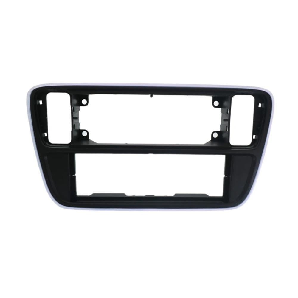 Kit De Instalación Panel Biselado Radio De Coche 1 DIN Marco De DVD Panel De Salpicadero para Seat para MII 2012+ MENSUNUBNM