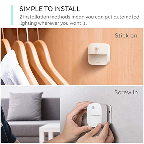 Bodahl Smart Sensor Night Light, Battery Powered, Warm White Light, Making You Safer And More Convenient In Stairs, Corridors, Wardrobes, Bedrooms, Etc. (Color : 1Pcs Cold-B) #TOP5