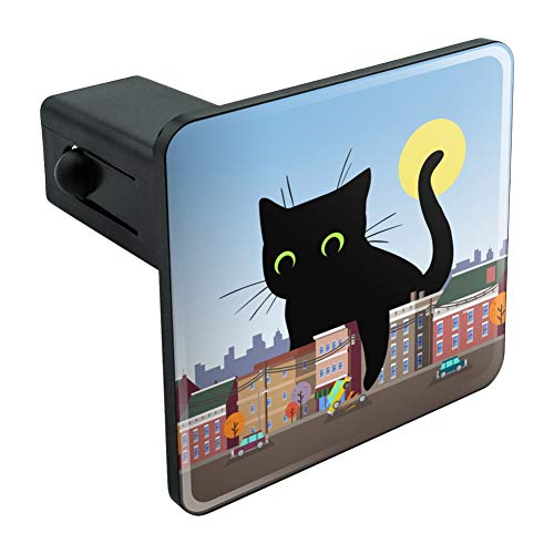 GRAPHICS & MORE Giant Black Cat Playing with Cars Tow Trailer Hitch Cover Plug Insert