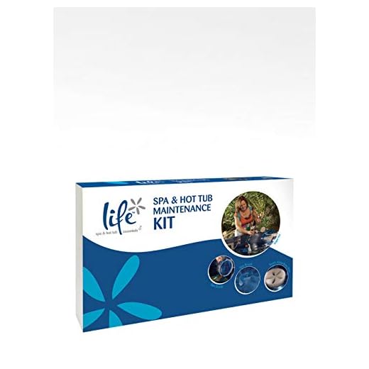 Life - Kit De Mantenimiento Para Spa Y Jacuzzi, Incluye Red Y Esponja