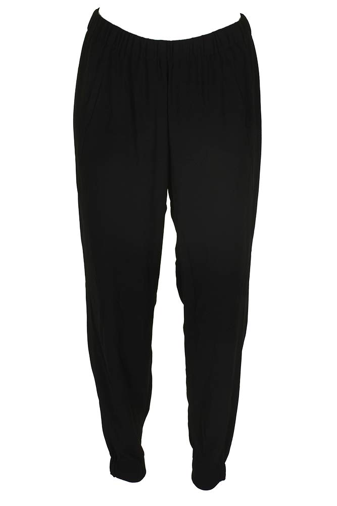 Bar III Womens Pull-On Casual Jogger Pants Black Small